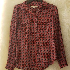 ANN TAYLOR-LOFT button down blouse